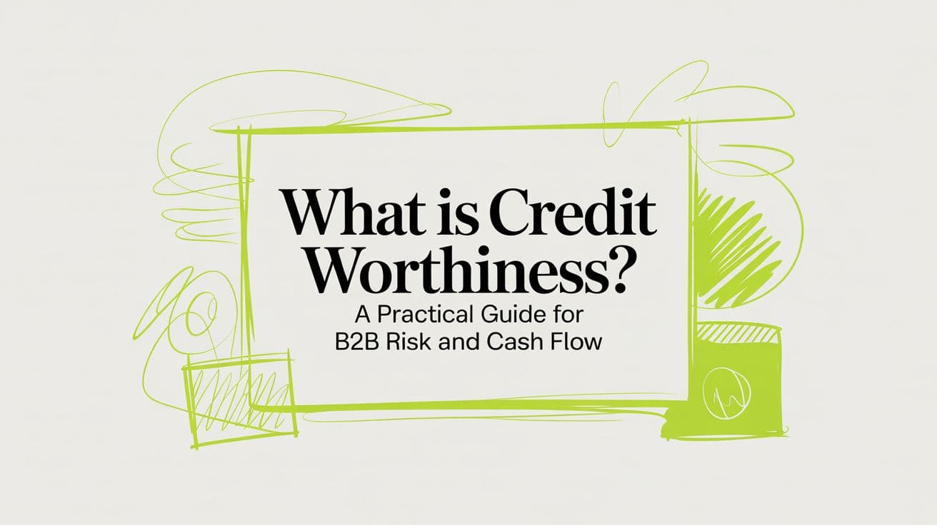 What is credit worthiness? A Guide for Financial Operators