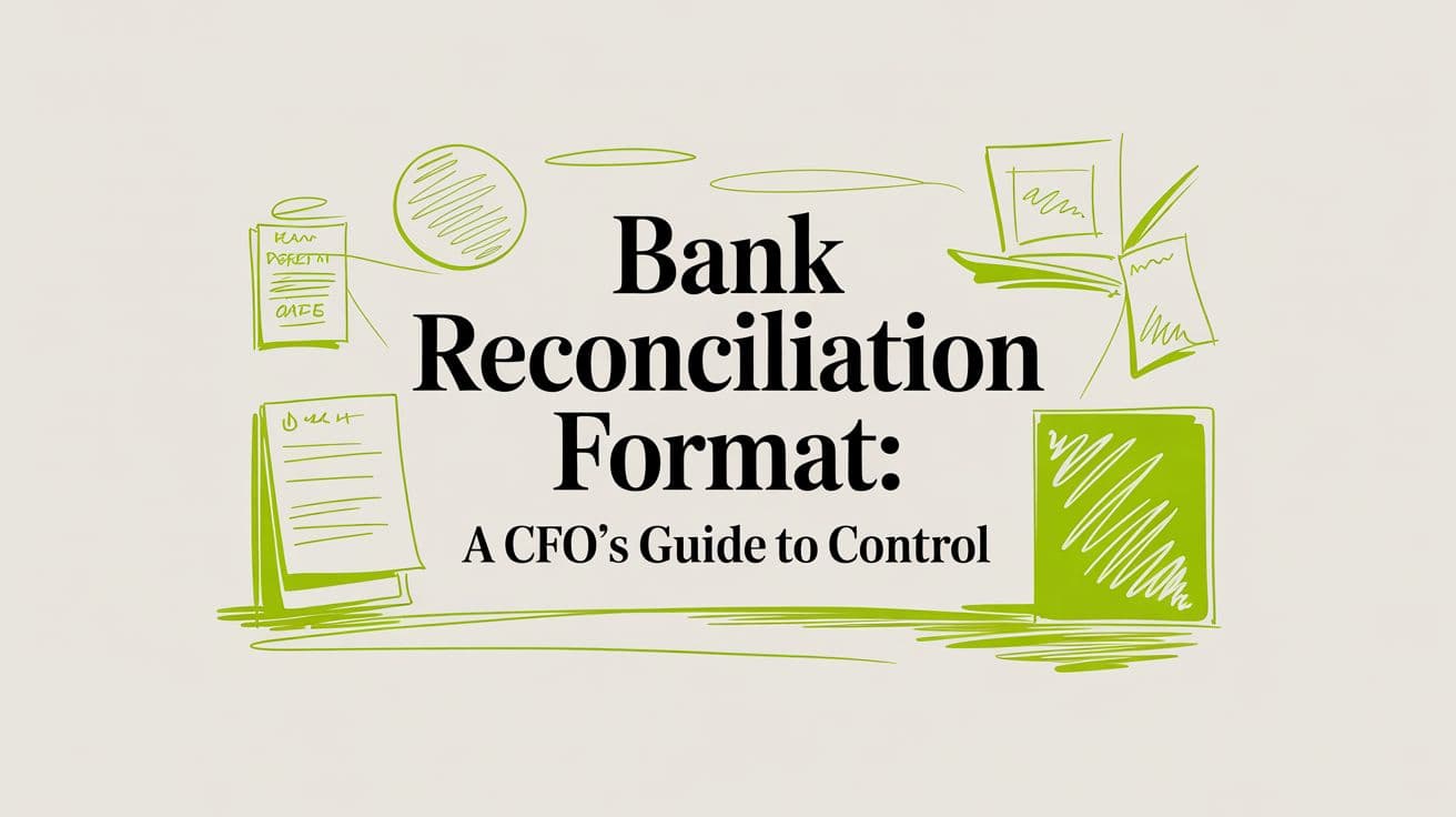 Bank Reconciliation Format: A CFO's Guide to Control