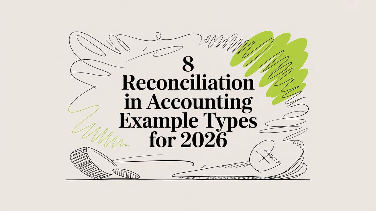 8 Reconciliation in Accounting Example Types for 2026