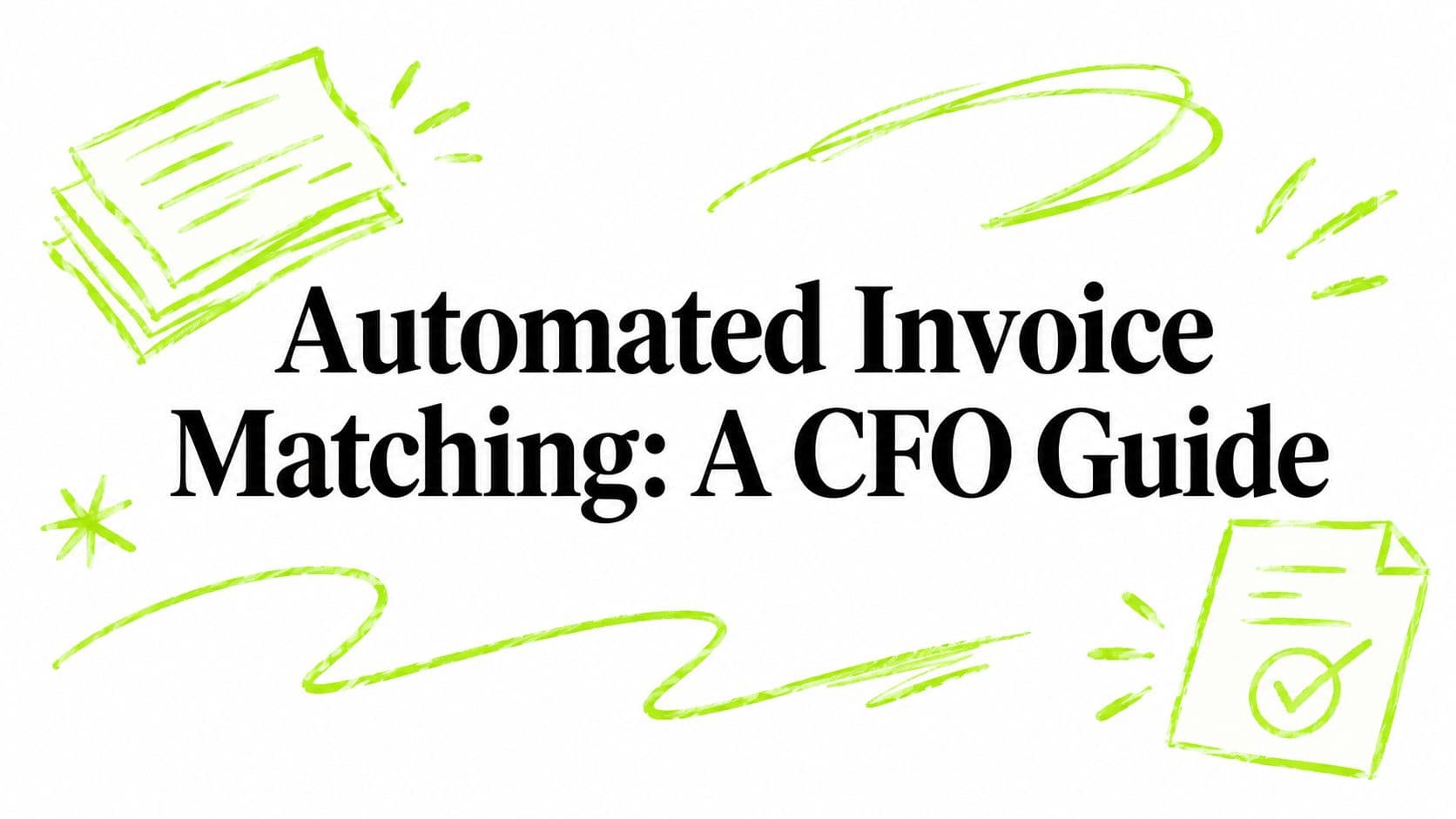 Automated Invoice Matching: A CFO Guide