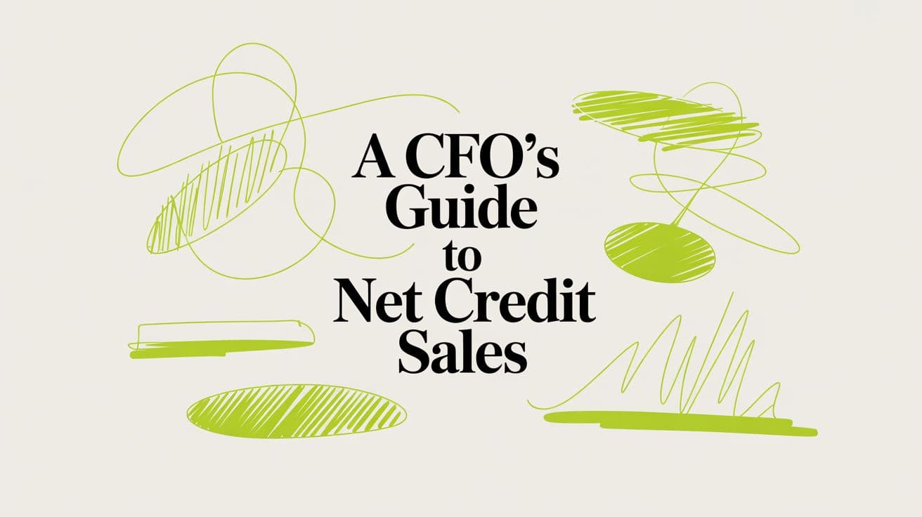 A CFO's Guide to Net Credit Sales