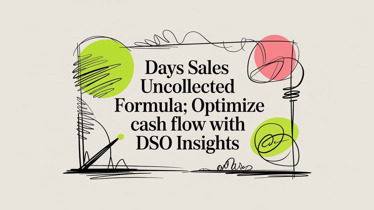 Days Sales Uncollected Formula: A Guide for Financial Control