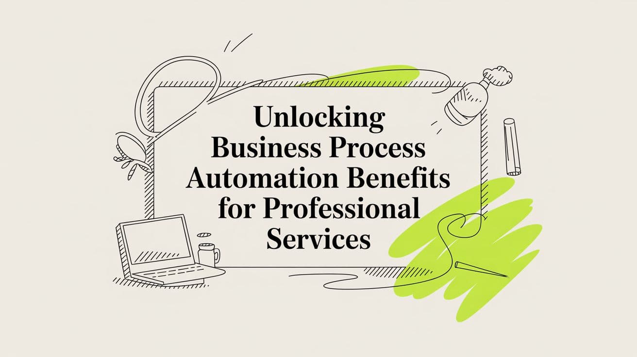 Unlocking Business Process Automation Benefits for Professional Services