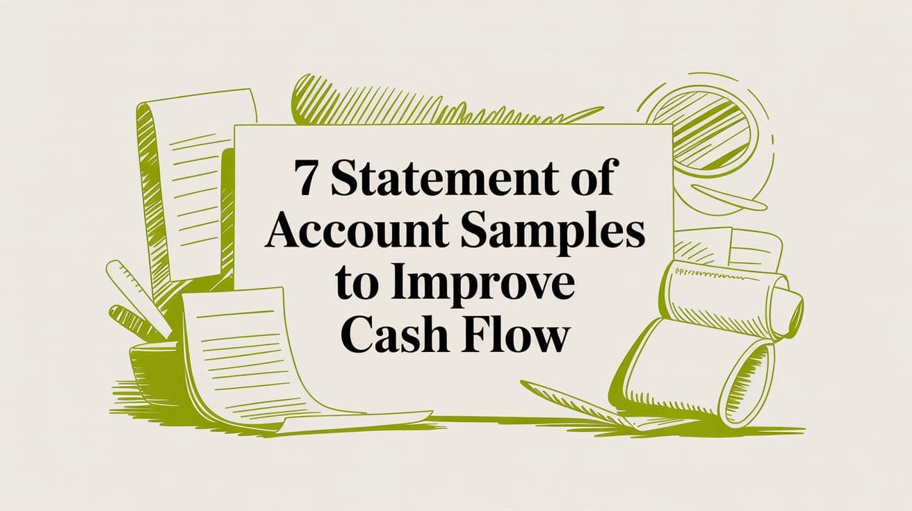 7 Statement of Account Samples to Improve Cash Flow