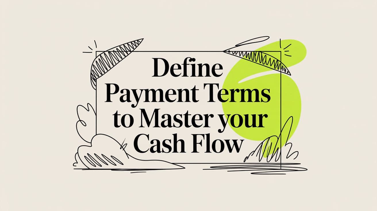 How to Define Payment Terms to Control Cash Flow