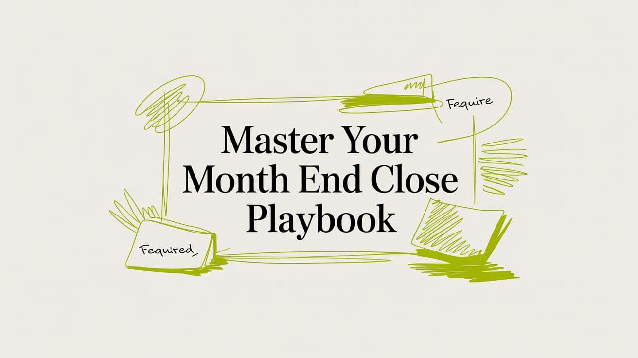 Master Your Month End Close Playbook