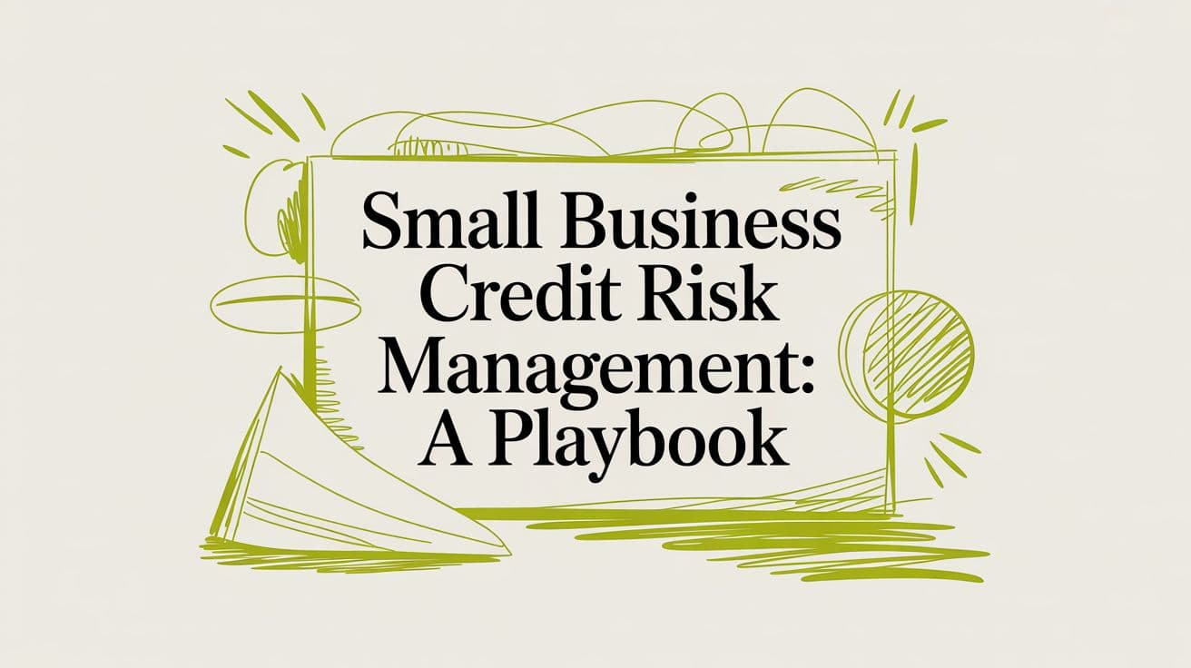 Small Business Credit Risk Management: A Playbook