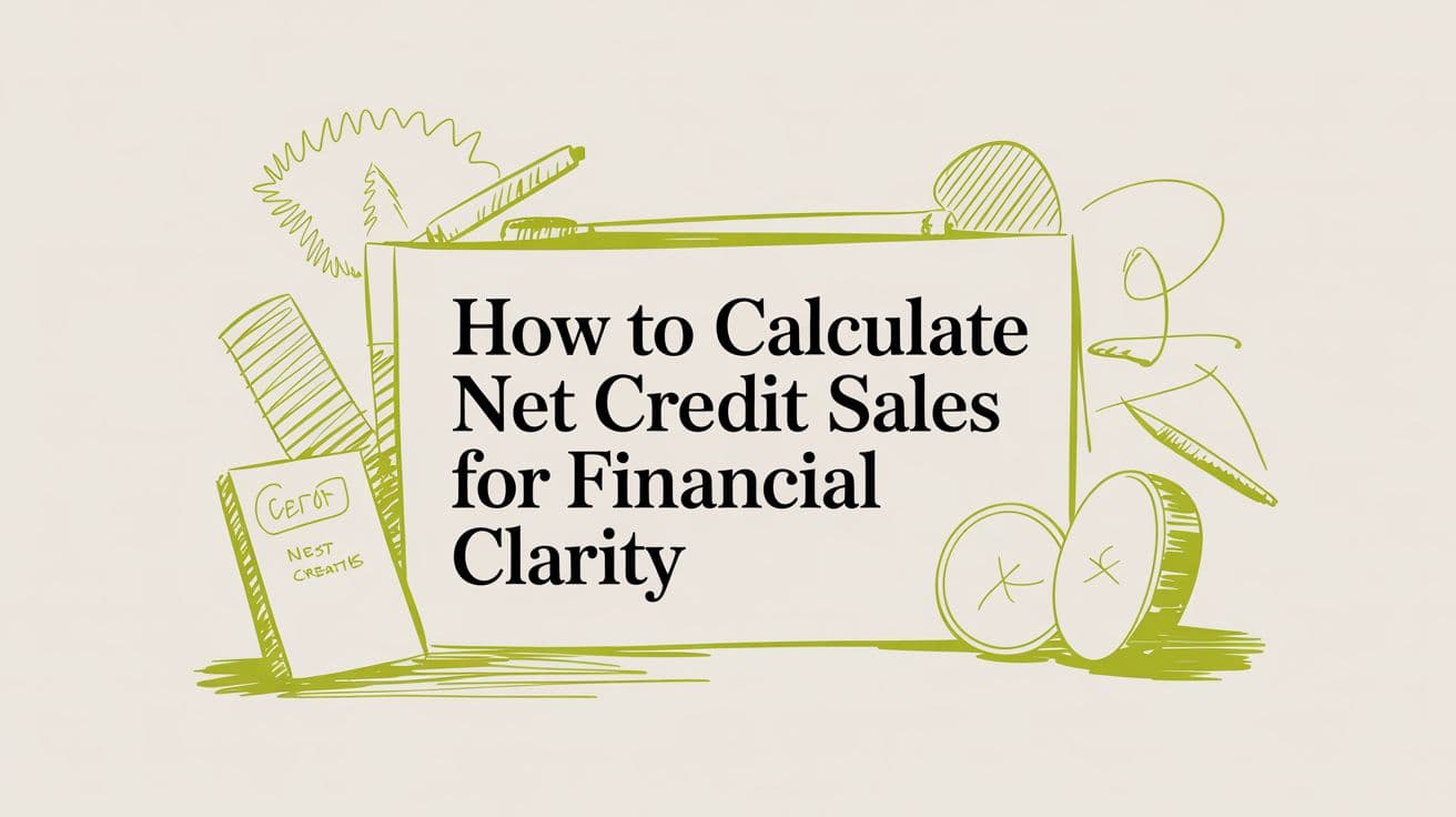 How to Calculate Net Credit Sales for Financial Clarity