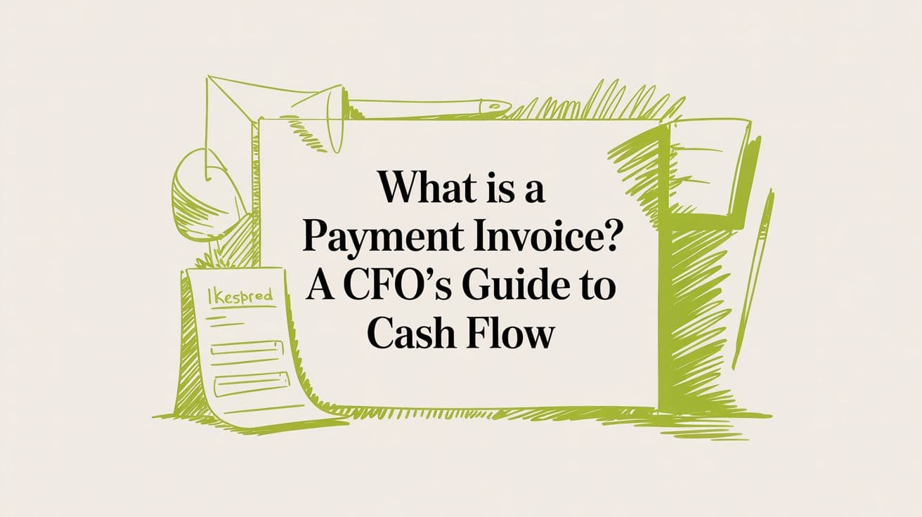 What Is a Payment Invoice? A CFO's Guide to Cash Flow