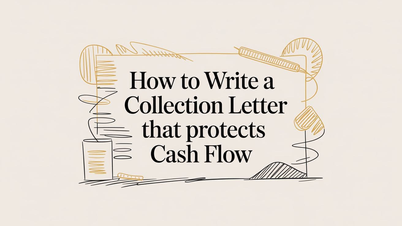 How to Write a Collection Letter That Protects Cash Flow