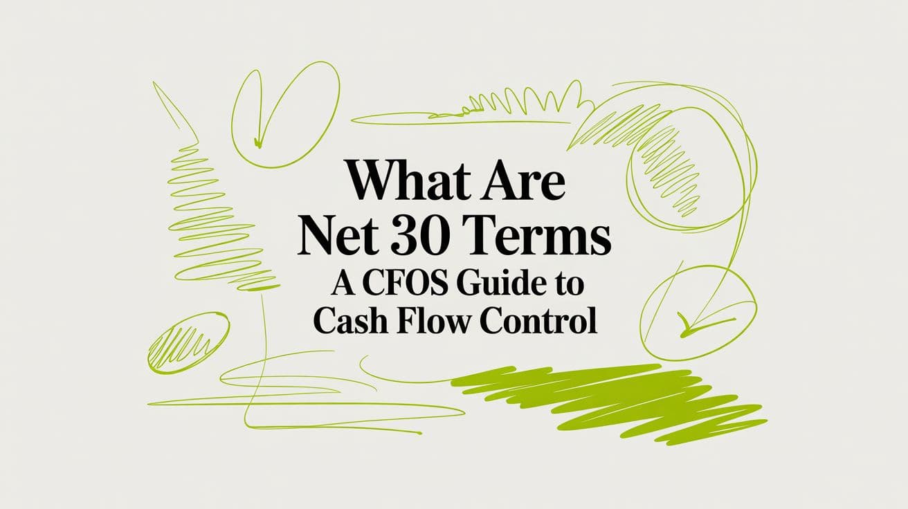 What Are Net 30 Terms? A CFO's Guide to Cash Flow Control