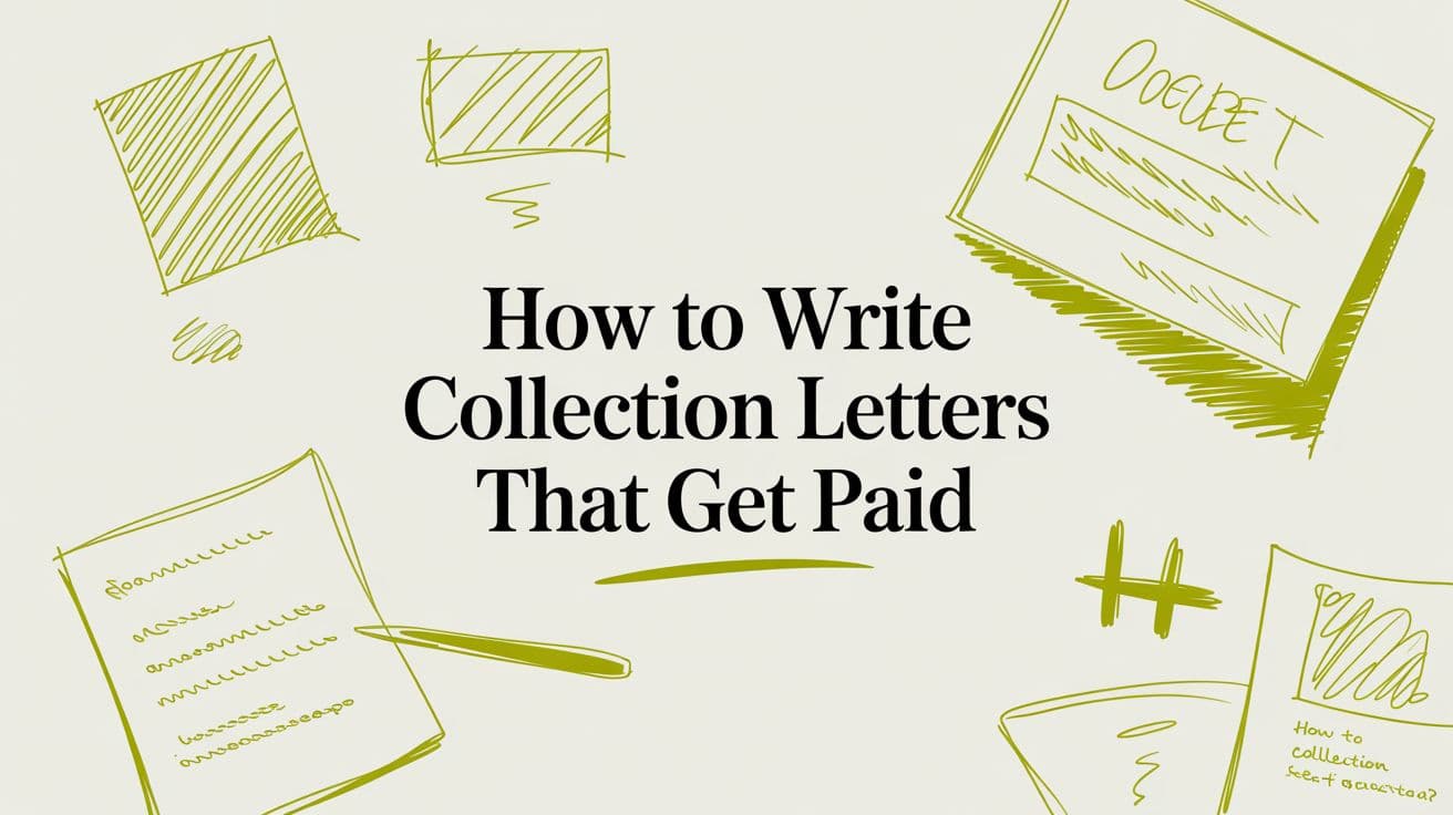 A Finance Operator's Guide to Collection Letters That Get Paid