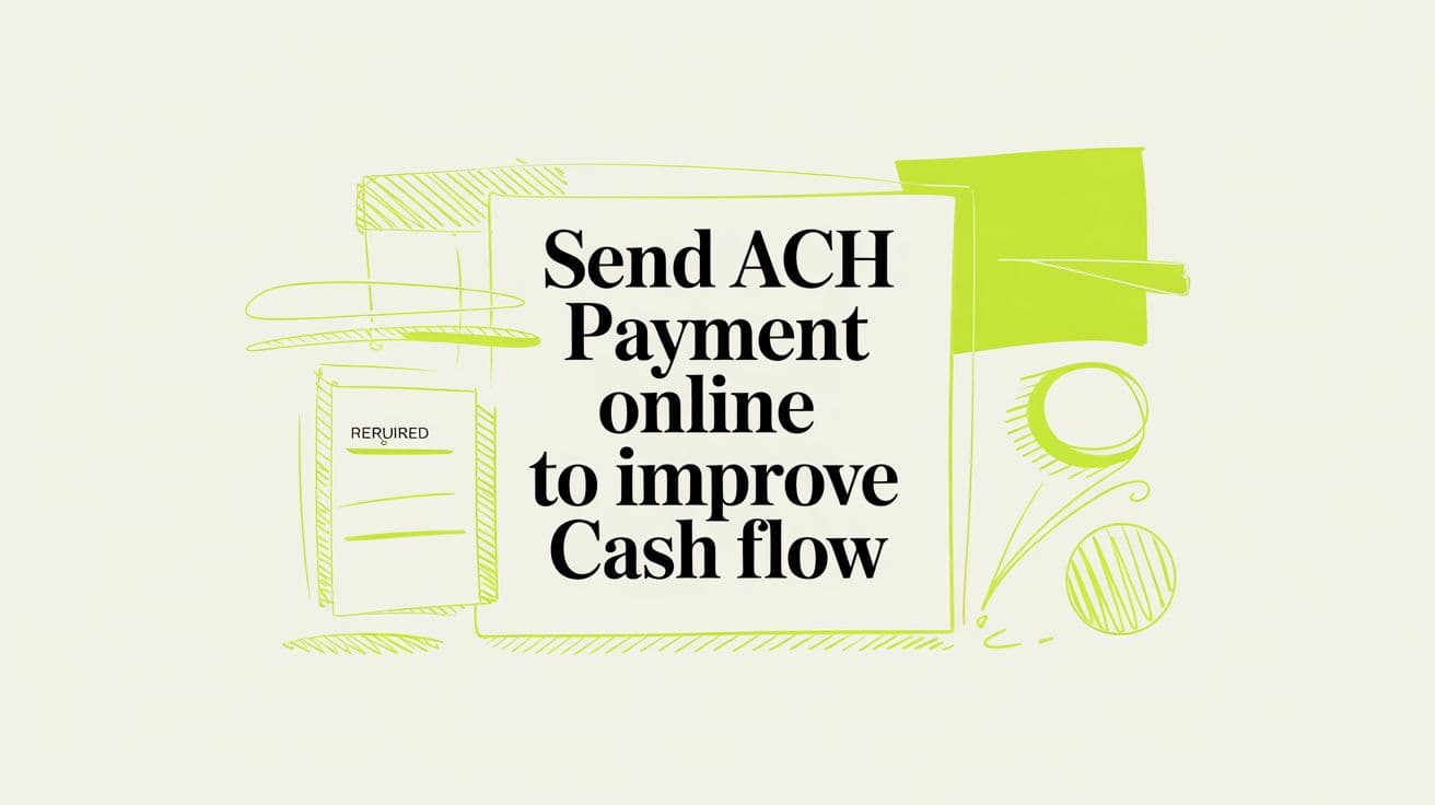 Send ACH Payment Online: A CFO's Guide to Improving Cash Flow