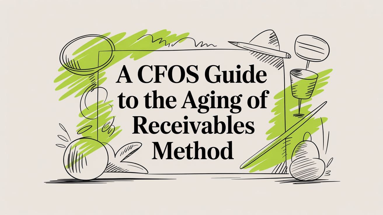 A CFO's Guide to the Aging of Receivables Method