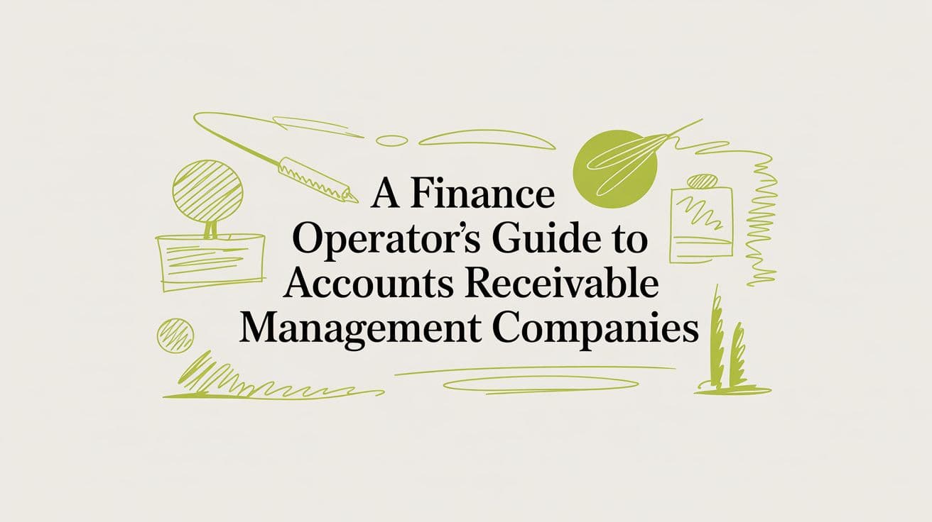 A Finance Operator's Guide to Accounts Receivable Management Companies