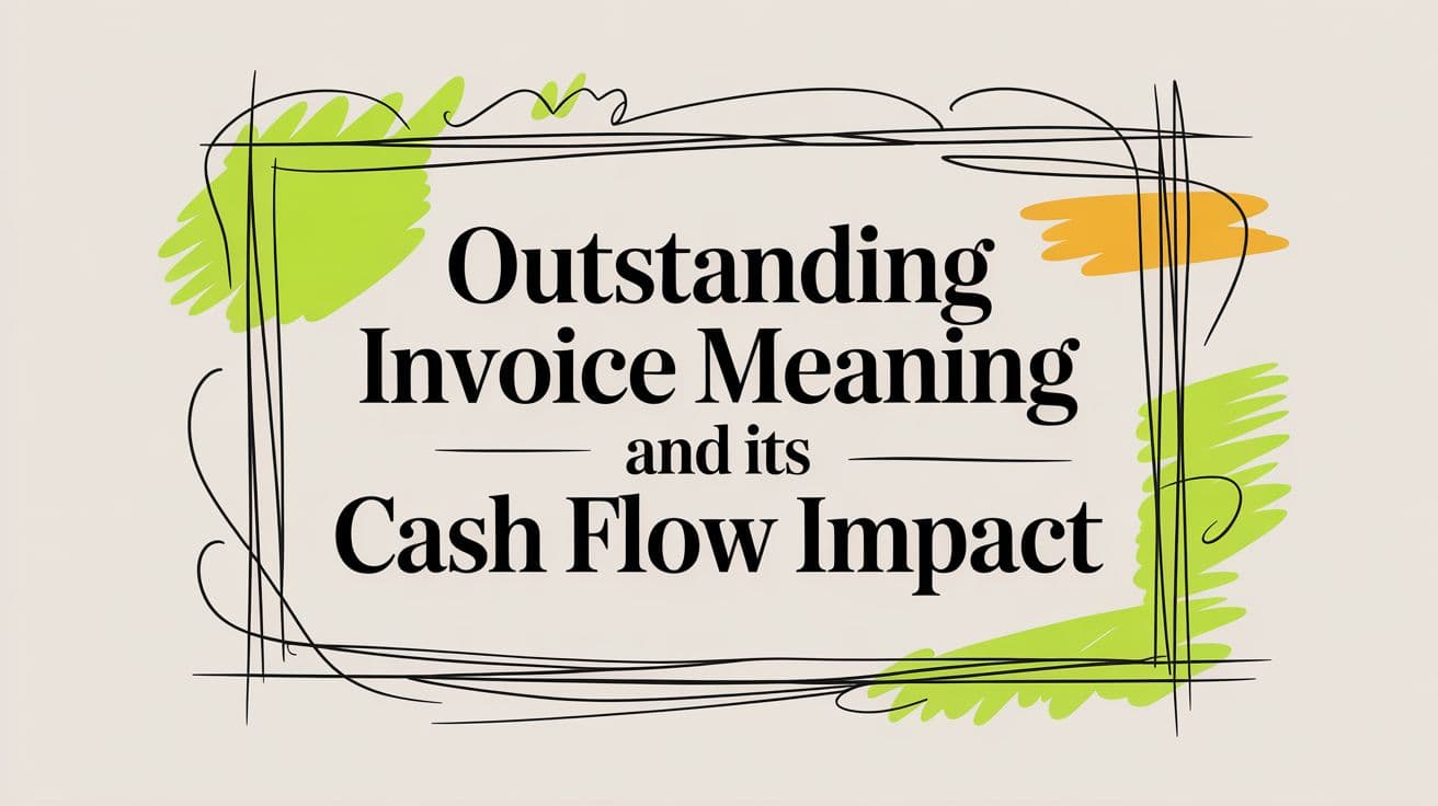 Outstanding Invoice Meaning and Its Cash Flow Impact