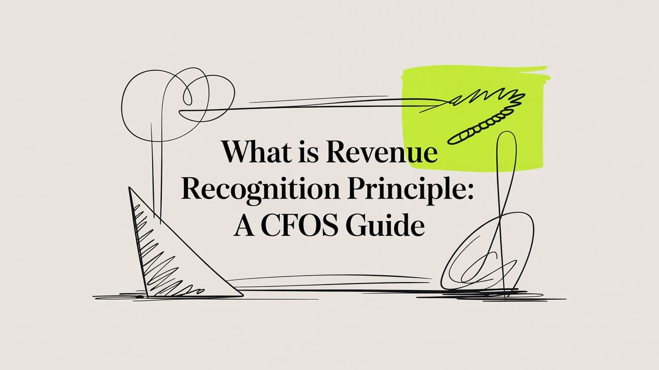 A CFO's Guide to the Revenue Recognition Principle