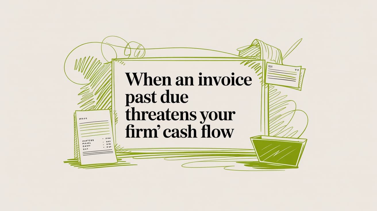 When an Invoice Past Due Threatens Your Firm’s Cash Flow