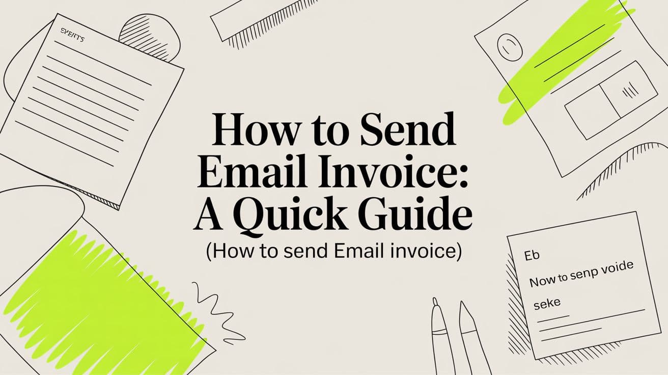 How to Send an Invoice by Email: A Guide for Financial Operators