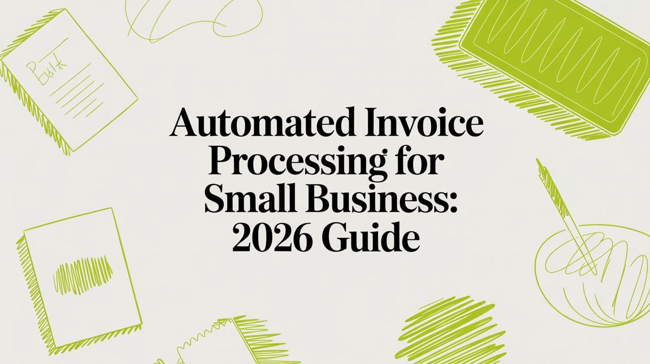 Automated Invoice Processing for Small Business: 2026 Guide