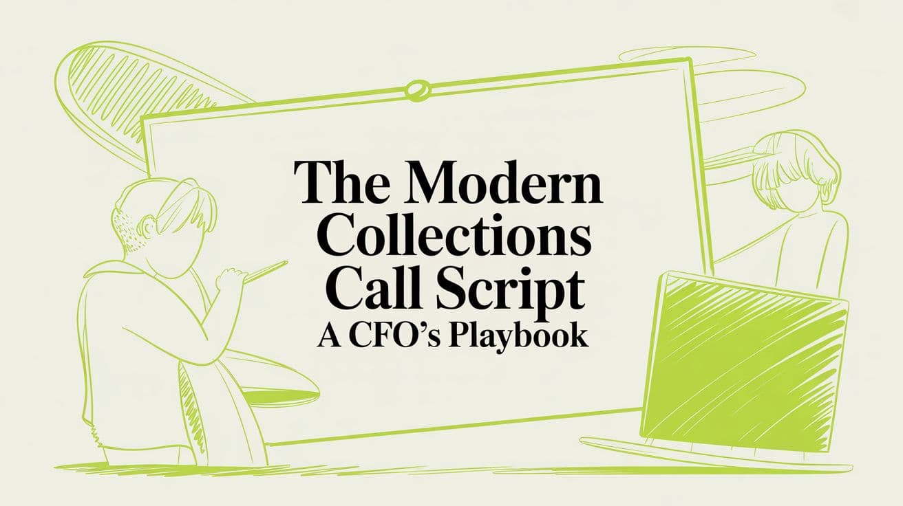 The CFO's Playbook for a Modern Collections Call Script