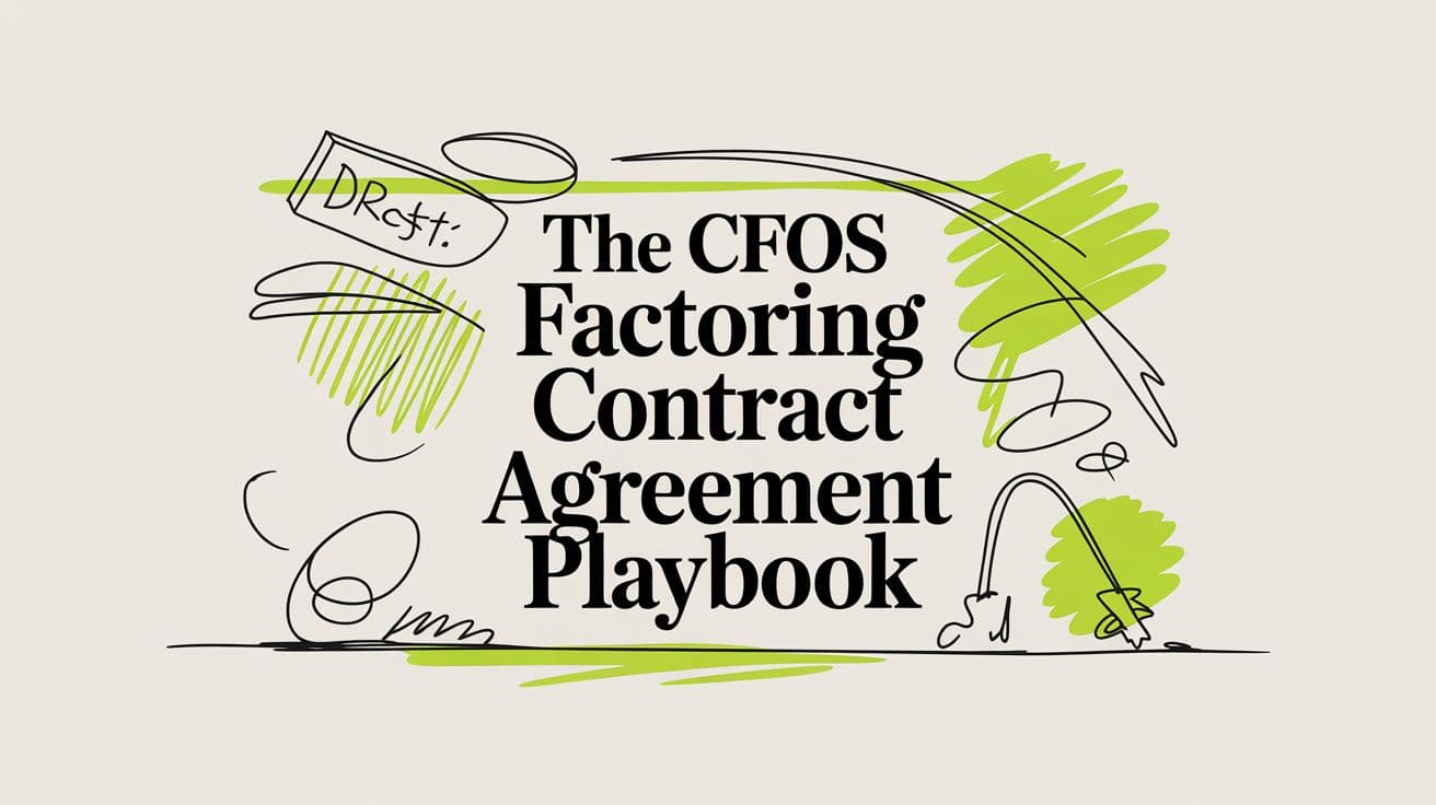 The CFO's Guide to the Factoring Contract Agreement