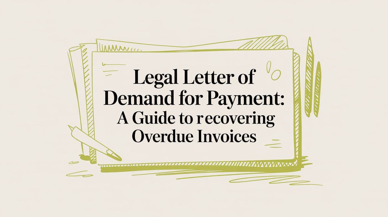 Legal Letter of Demand for Payment: A Guide to Recovering Overdue Invoices