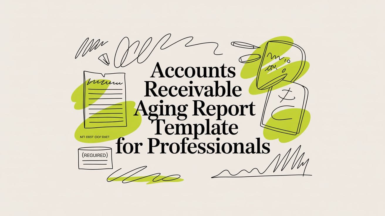 Master Your Cash Flow with an Accounts Receivable Aging Report Template
