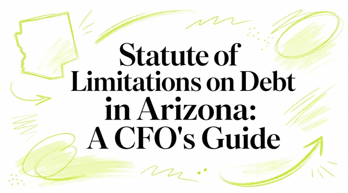 Statute of Limitations on Debt in Arizona: A CFO's Guide