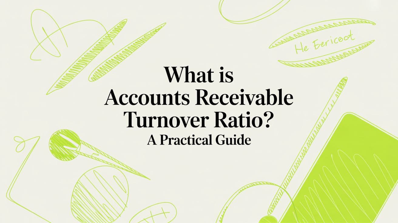 What is the Accounts Receivable Turnover Ratio? A Guide for Financial Operators