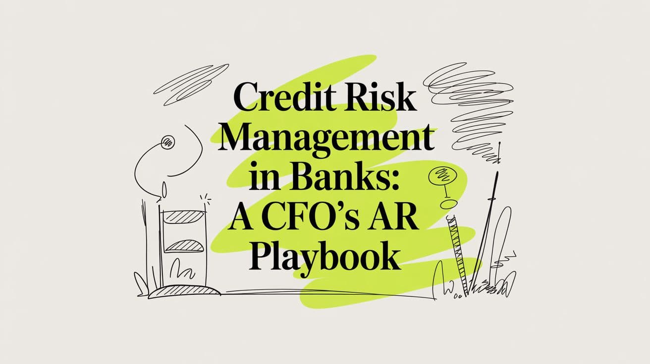 Credit Risk Management in Banks: A CFO's AR Playbook